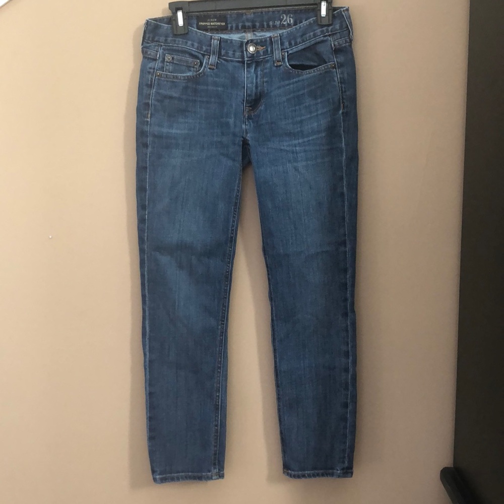 J.Crew chopped matchstick jeans size 26.